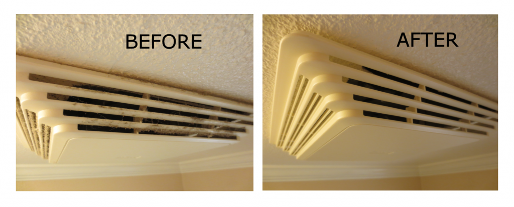 Before-After Bathroom Vent Cover
