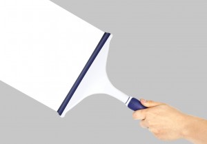 Squeegee to illustrate shower tips by Mini Mops House Cleaning